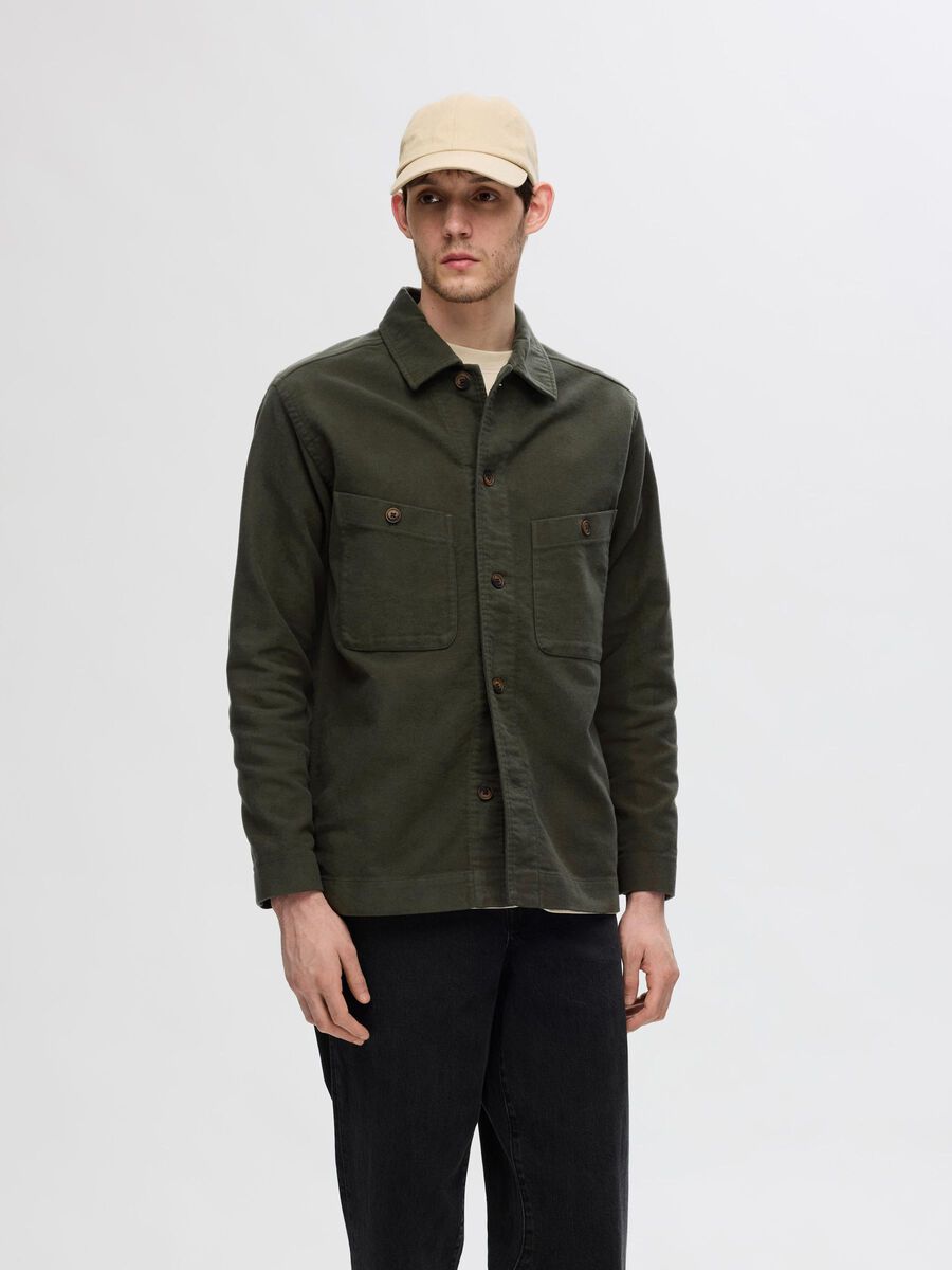 Bent Forest Overshirt Forest Night