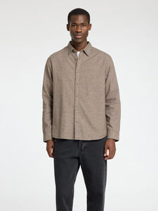 Reg Owen Flannel Mix Shirt Chocolate Torte Twisted