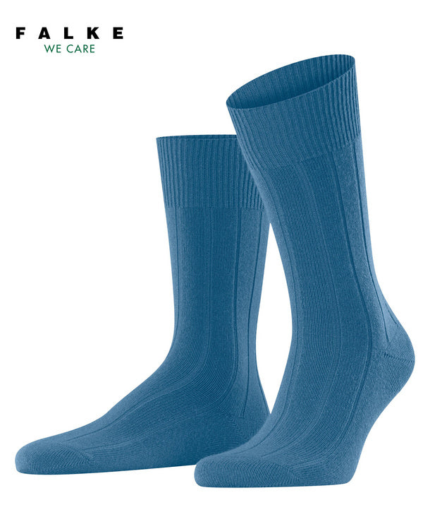 Lhasa Ribbed Socks Sky Blue