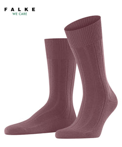 Lhasa Ribbed Socks Roan Rouge