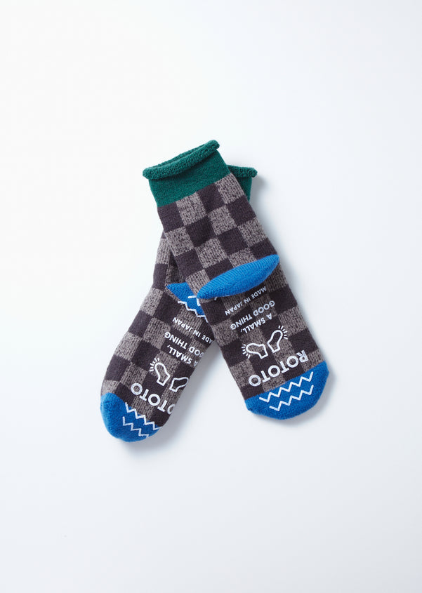 Pile Room Socks Dark Green/Blue