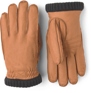 Deerskin Primaloft Rib Gloves Cork