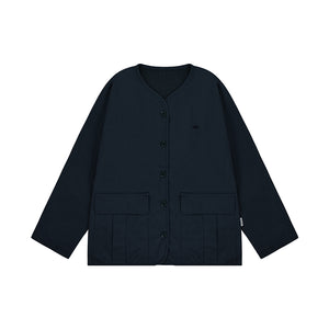 Reversible Fleece Jacket Navy