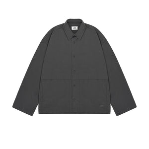 Snap Shirt Jacket Charcoal