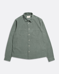 Classic Shirt Corduroy Forest Green