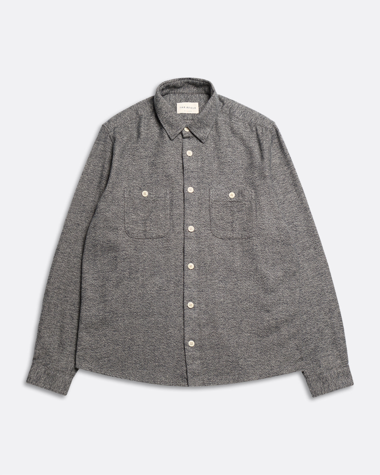 Patch Pocket Shirt Cornstalk/Slate Brown