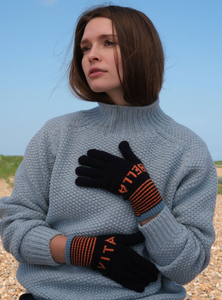 Vita Bella Navy/Orange Gloves