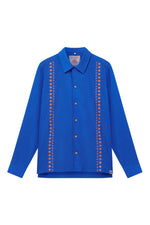 Load image into Gallery viewer, Nile Shirt Sapphire Blue
