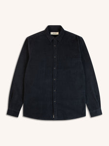 Dirleton Corduroy Navy Shirt