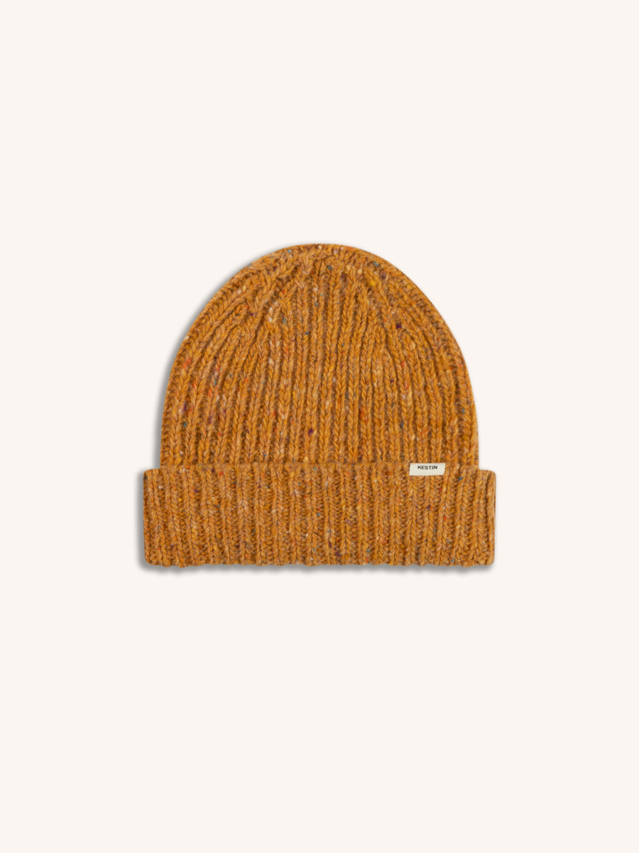 Isla Beanie Ochre Marl