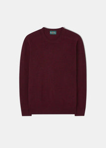 Lenzie Crew Neck Jumper Red Velvet