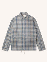 Load image into Gallery viewer, Armadale Coach Jacket Blue Multi Check
