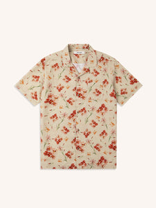 Crammond Shirt Ecru/Floral Print