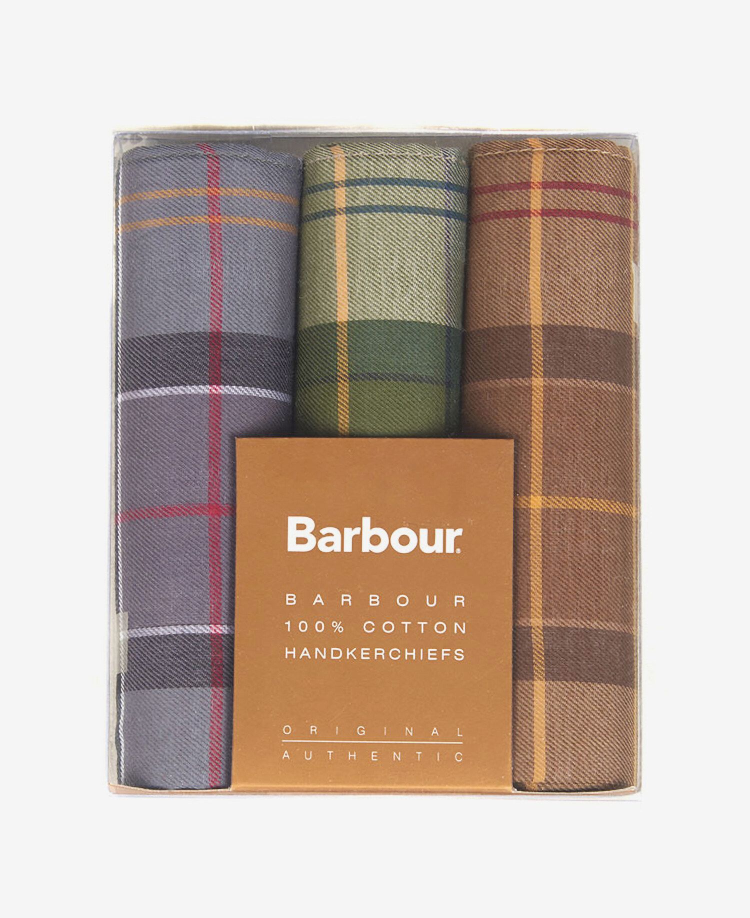 Barbour Handkerchiefs Tartan Assortment 2 Box Set