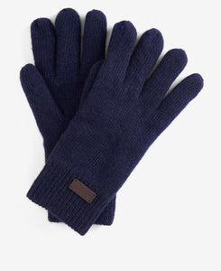 Carlton Knitted Gloves Navy