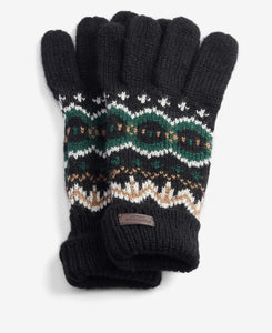 Case Fair Isle Gloves Green Loch