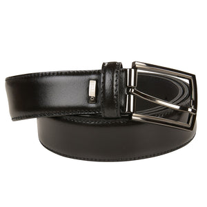 Black 350 Classic Leather Belt