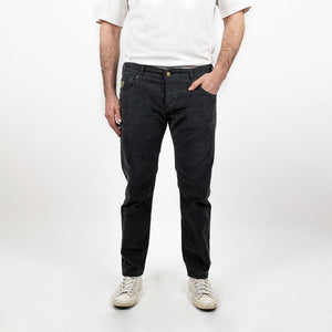 Sierra Thin Corduroy Trousers Charcoal Grey