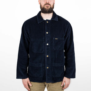 Locomotive Cord Canvas Jacket Navy