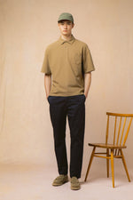 Load image into Gallery viewer, Inverness Trousers Dark Navy Cotton Twill
