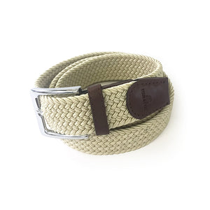 Cream Woven Belt