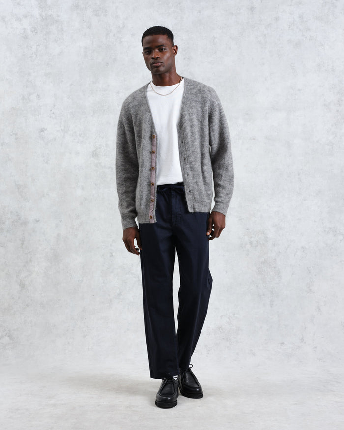 Alban Mohair Cardigan Grey