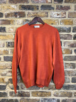 Load image into Gallery viewer, Cashmere Crew Neck Ribbed Jumper Alahambra
