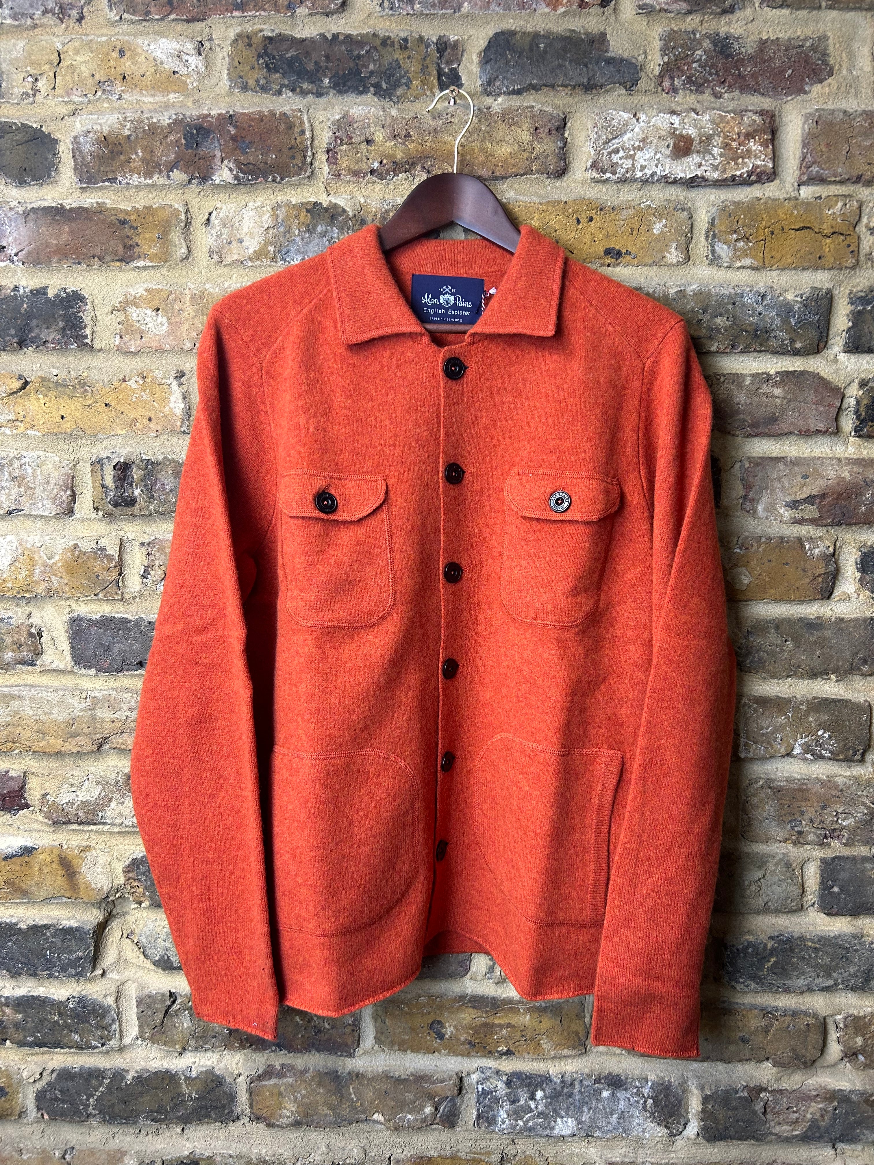 Ferndale Explorer Knitted Shirt Ember