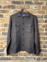 Load image into Gallery viewer, Ferndale Explorer Knitted Shirt Cocoa
