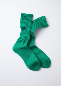 Loos Pile Crew Socks Green