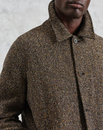 Load image into Gallery viewer, Stan Coat Tweed Fleck Brown
