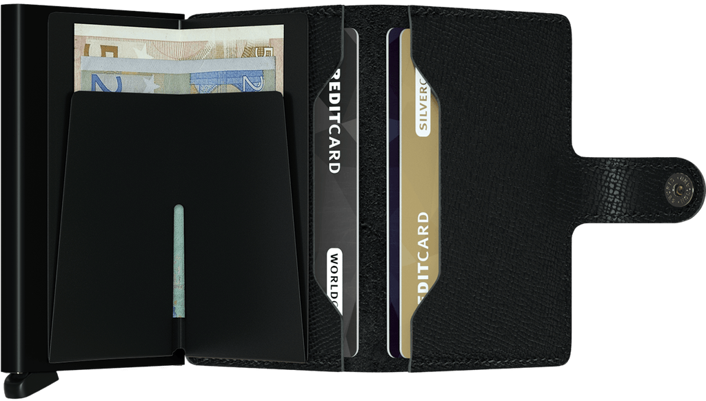 Miniwallet Crisple Black