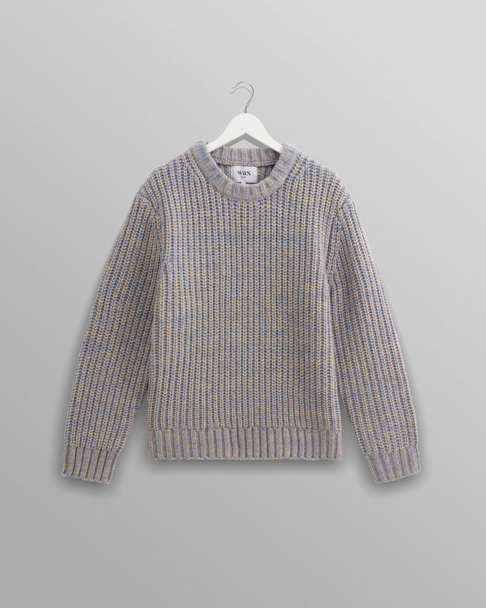 Wilde Crew Jumper Blue