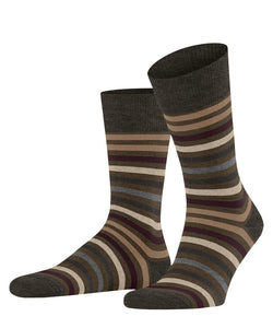 Beech Tinted Stripe Socks