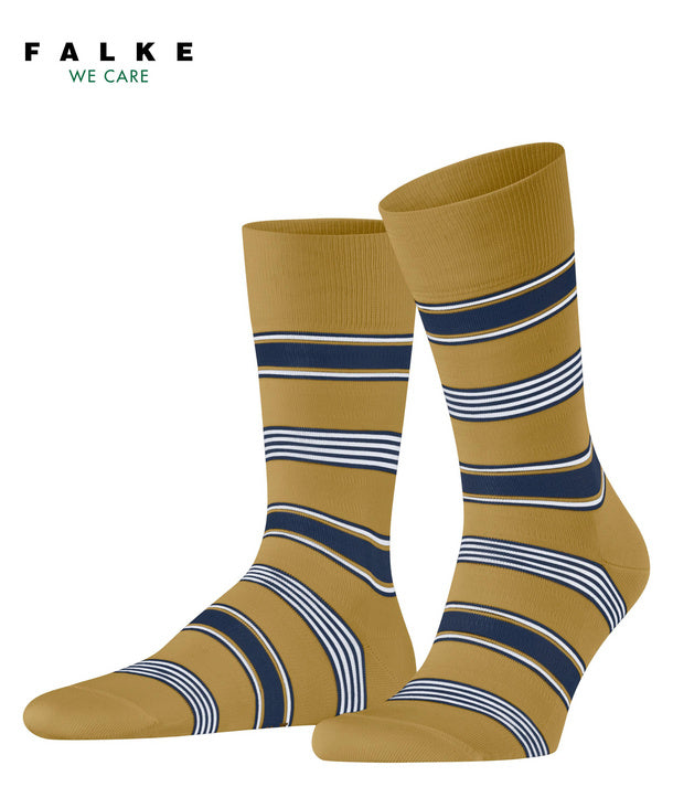 Brass Marina Stripe Socks