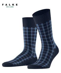 Space Blue Modern Tailor Socks