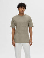 Load image into Gallery viewer, Berg Linen Short Sleeve Tee Vetiver
