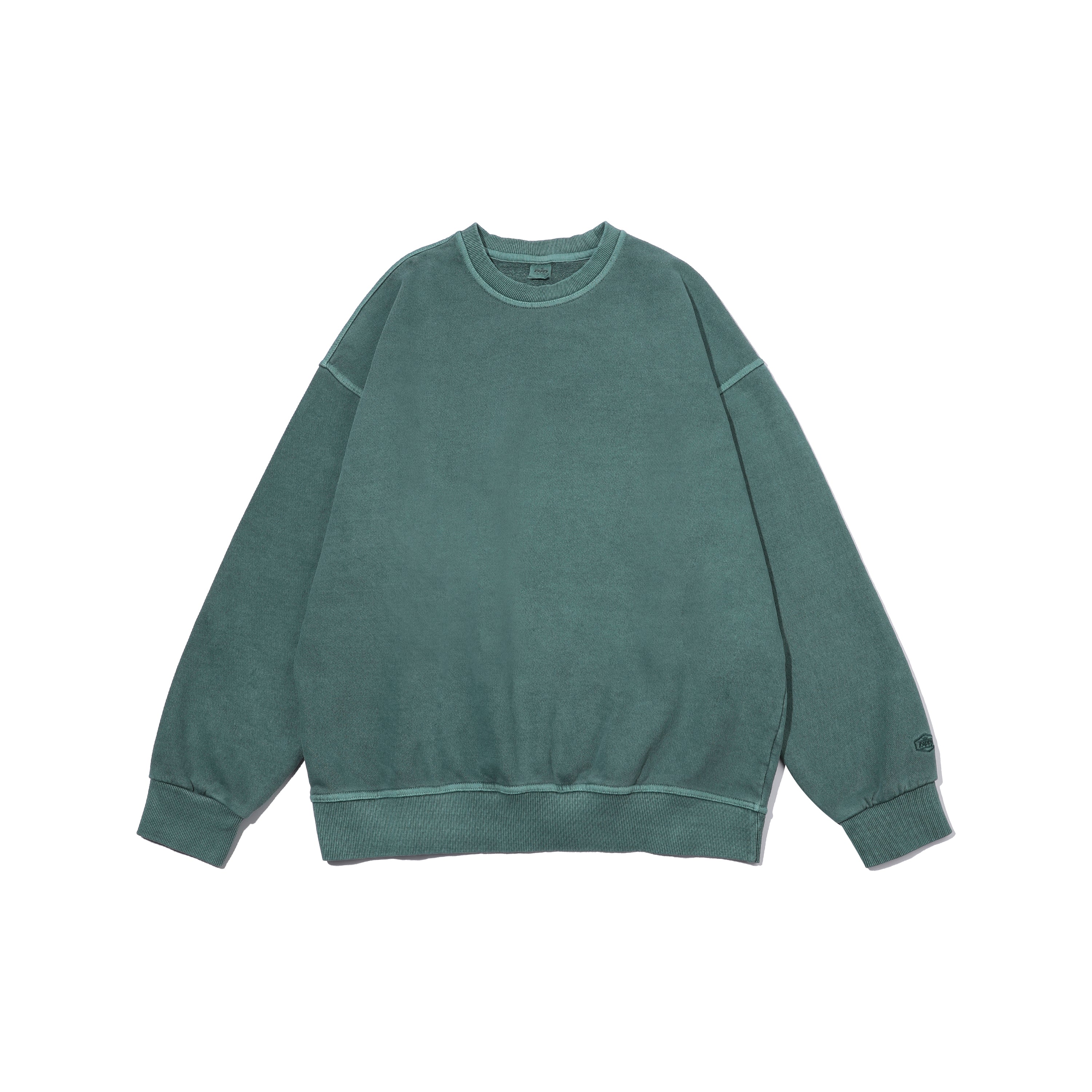 Deep Green Pigment Sweatshirt