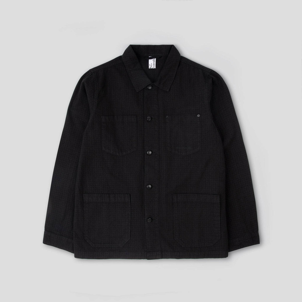 Black Ripstop Chore Jacket