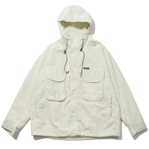 Ivory Pocket Windbreaker