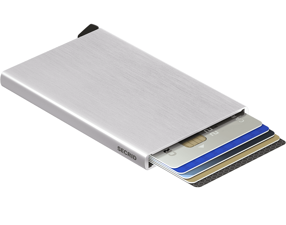 Brushed Silver Card Protector