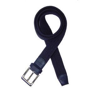 Navy Woven Belt