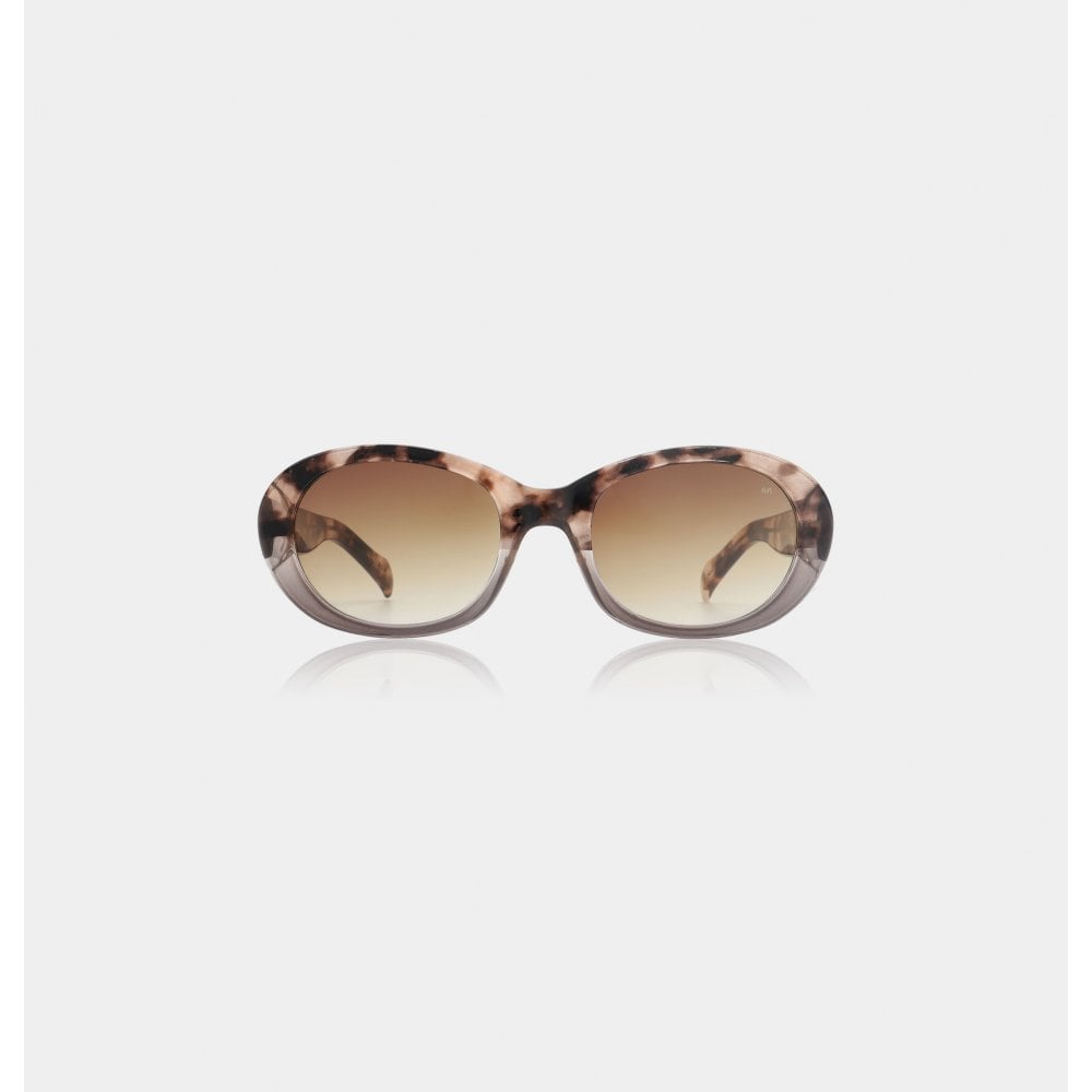 Coquina/Grey Transparent Anma Sunglasses