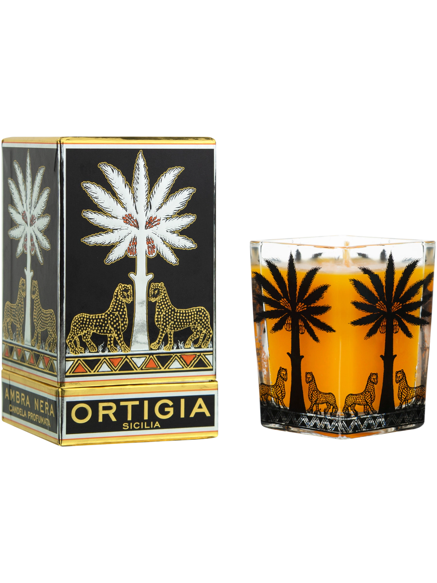 Amber Nera Large Square Candle