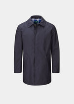 Load image into Gallery viewer, Dark Navy Gorston 3/4 Length Raincoat
