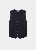 Load image into Gallery viewer, Dark Navy Thornley Tailored Waistcoat
