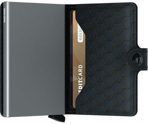 Optical Black-Titanium Mini Wallet