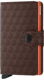 Load image into Gallery viewer, Optical Brown-Orange Mini Wallet
